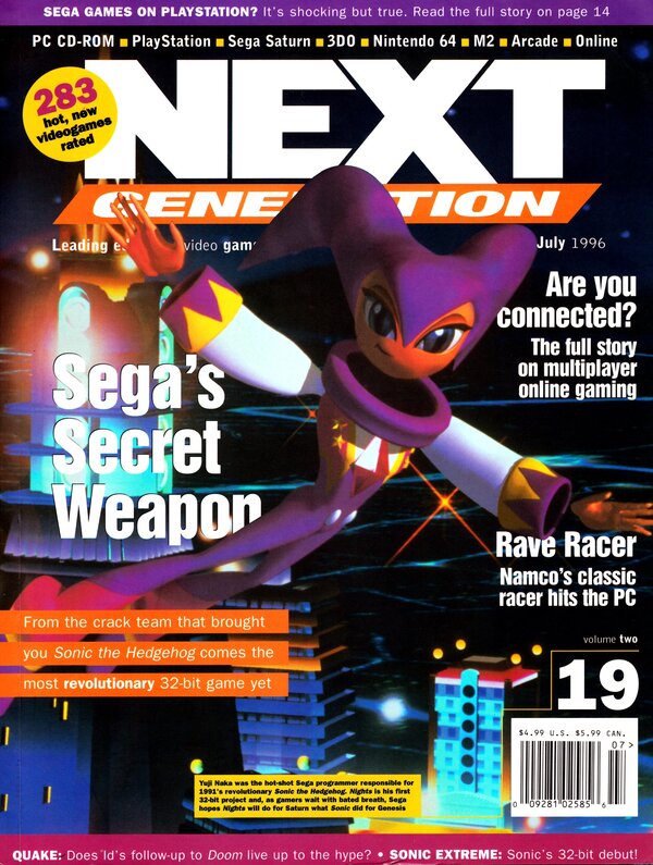 Next Generation Issue 19 (July 1996) cover